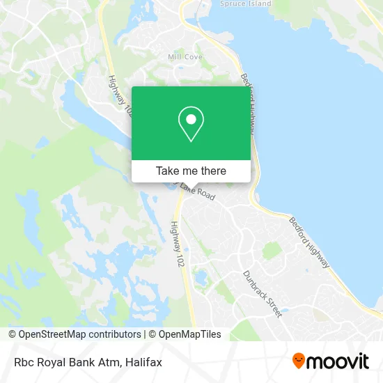Rbc Royal Bank Atm map
