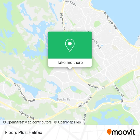 Floors Plus map