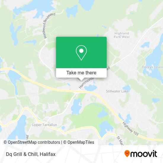 Dq Grill & Chill map
