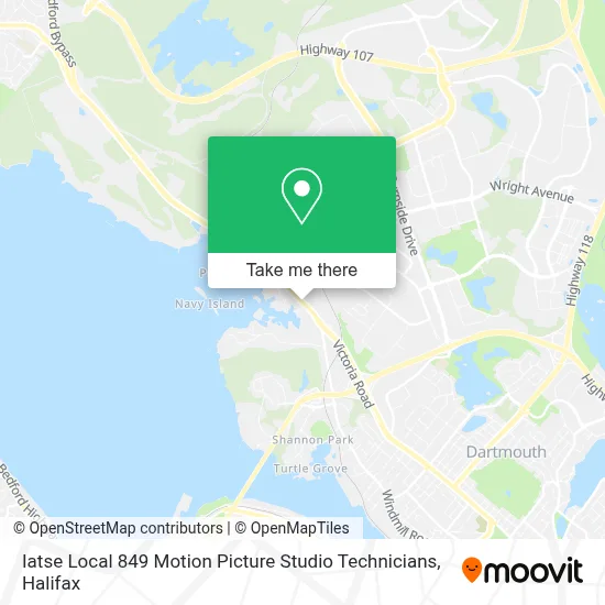 Iatse Local 849 Motion Picture Studio Technicians map
