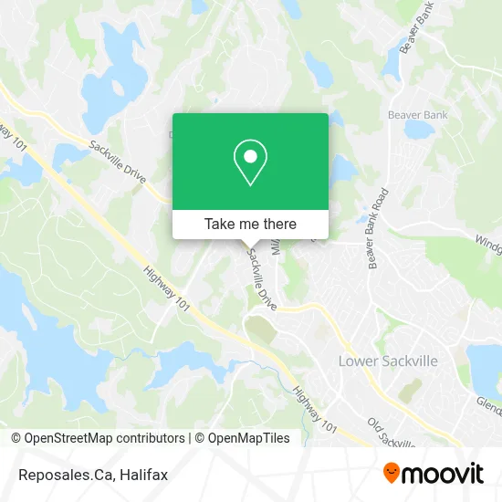 Reposales.Ca map