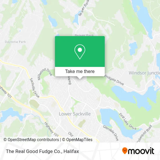 The Real Good Fudge Co. map