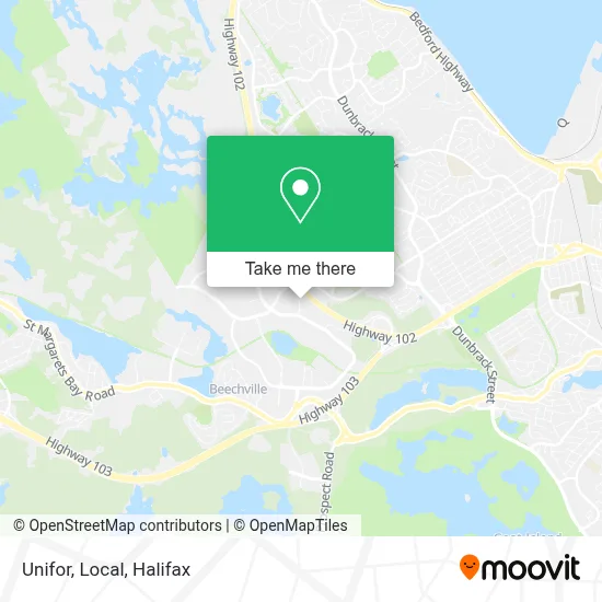 Unifor, Local map
