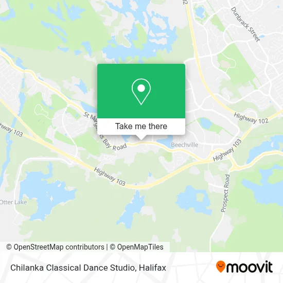 Chilanka Classical Dance Studio map