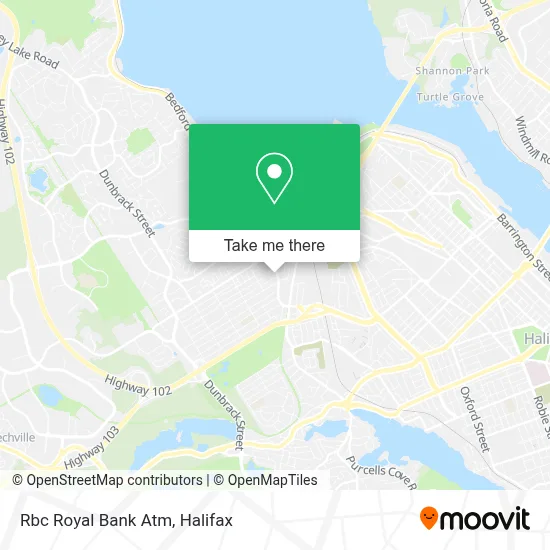 Rbc Royal Bank Atm map