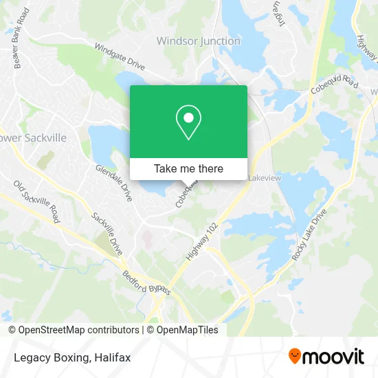 Legacy Boxing map