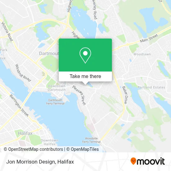 Jon Morrison Design map
