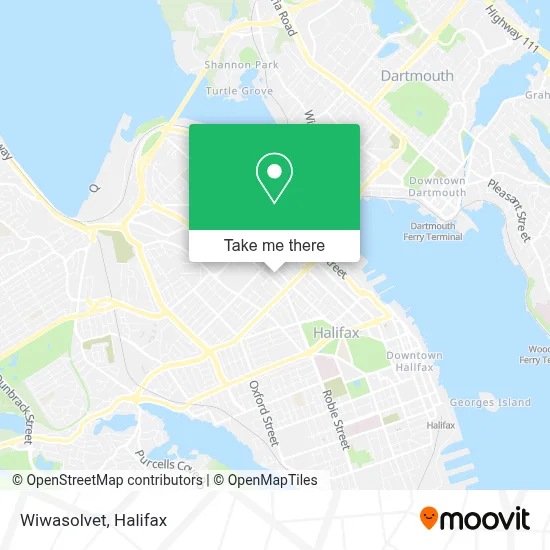 Wiwasolvet map