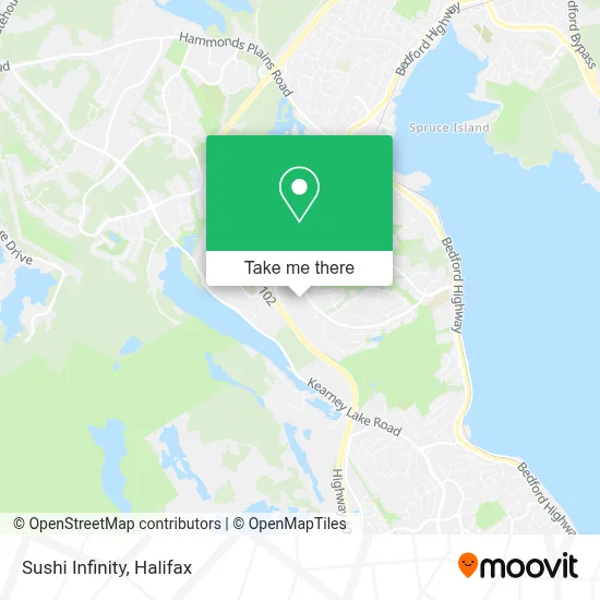 Sushi Infinity map