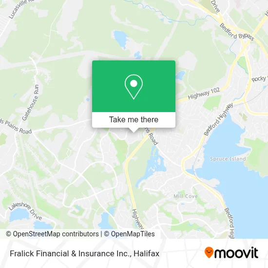 Fralick Financial & Insurance Inc. map
