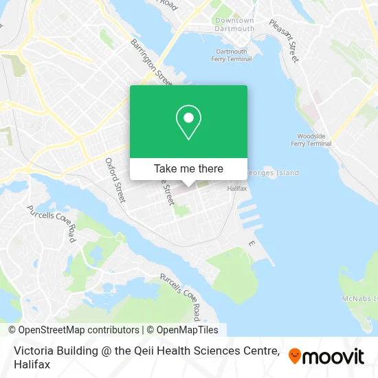Victoria Building @ the Qeii Health Sciences Centre map