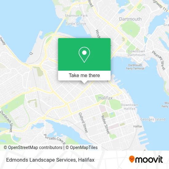 Edmonds Landscape Services map