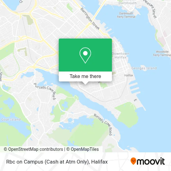 Rbc on Campus (Cash at Atm Only) map