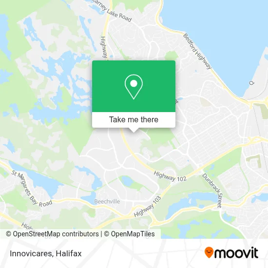 Innovicares map