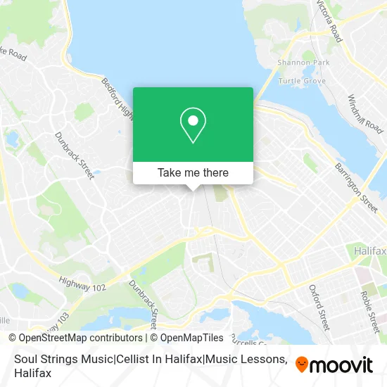 Soul Strings Music|Cellist In Halifax|Music Lessons map