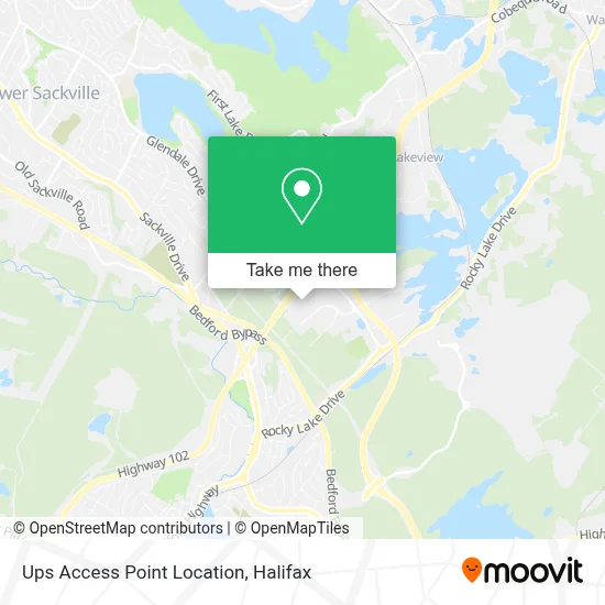 Ups Access Point Location plan