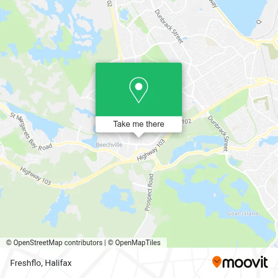 Freshflo map