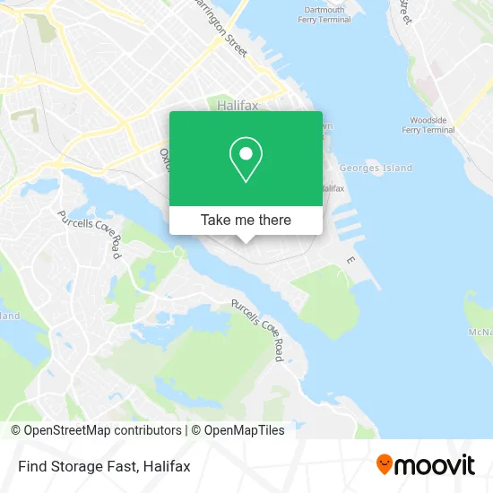 Find Storage Fast map
