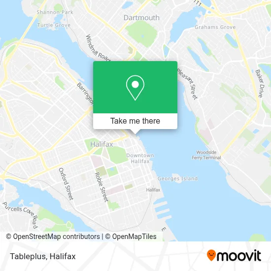 Tableplus map