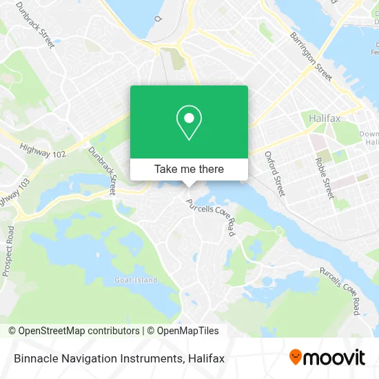 Binnacle Navigation Instruments map