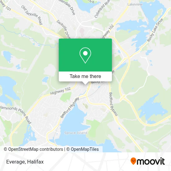 Everage map