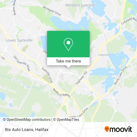 Bis Auto Loans map
