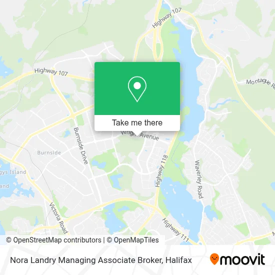 Nora Landry Managing Associate Broker map