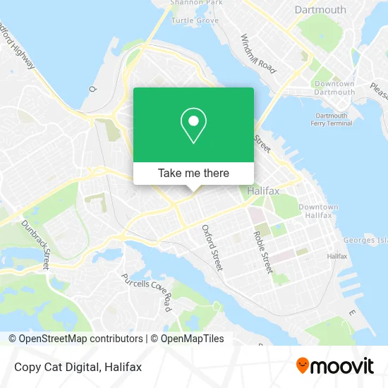Copy Cat Digital map