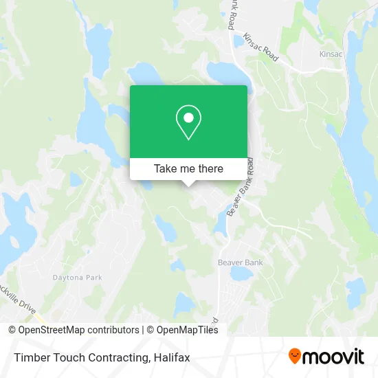 Timber Touch Contracting map