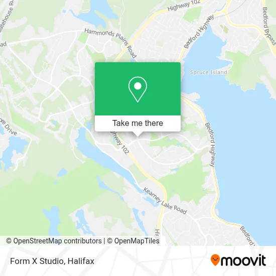 Form X Studio map