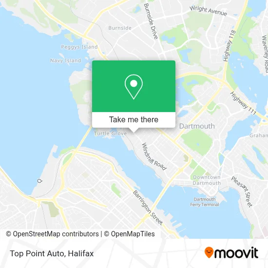 Top Point Auto map