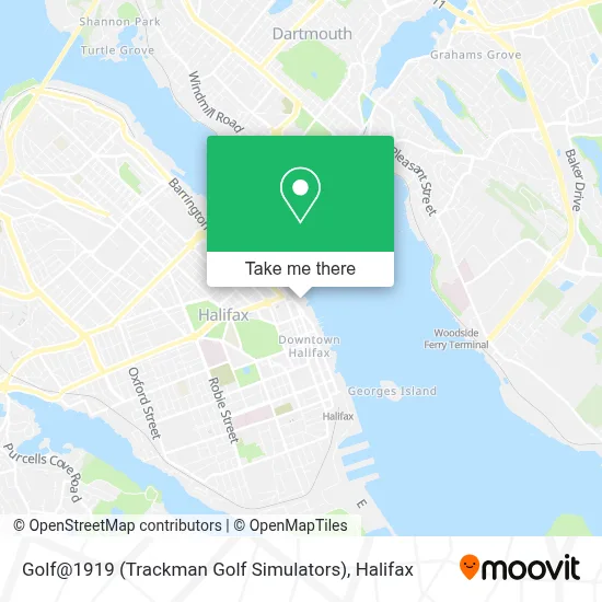 Golf@1919 (Trackman Golf Simulators) map