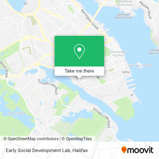 Early Social Development Lab map