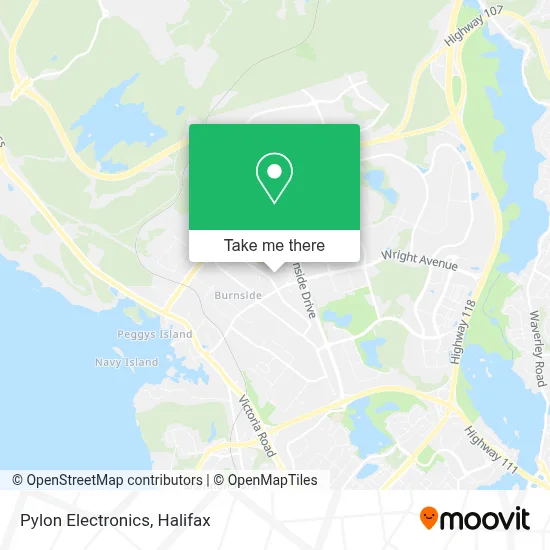 Pylon Electronics map