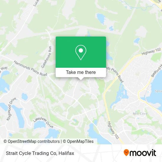 Strait Cycle Trading Co map