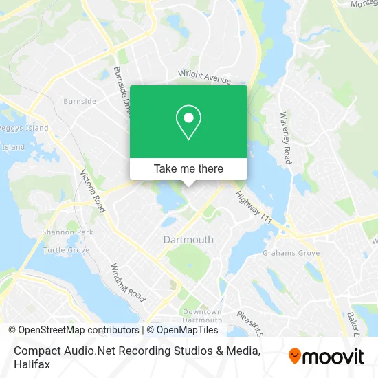 Compact Audio.Net Recording Studios & Media map