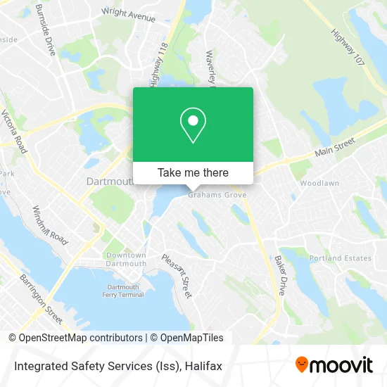 Integrated Safety Services (Iss) map