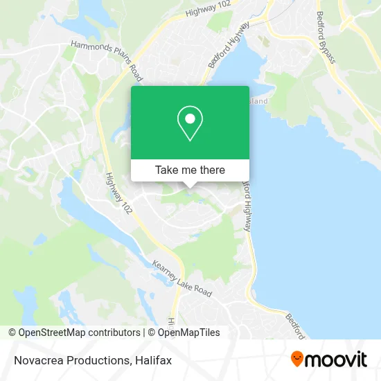 Novacrea Productions map