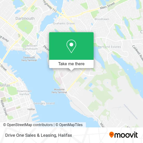 Drive One Sales & Leasing map