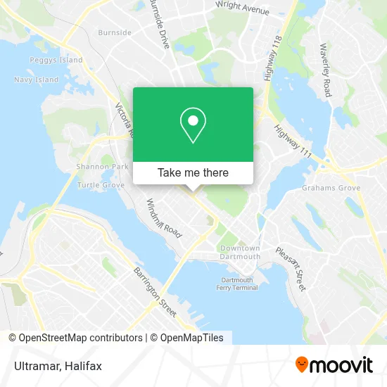 Ultramar map