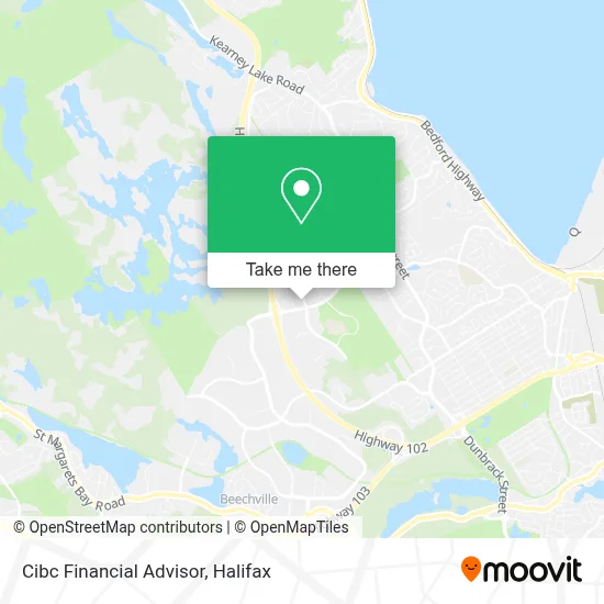 Cibc Financial Advisor map