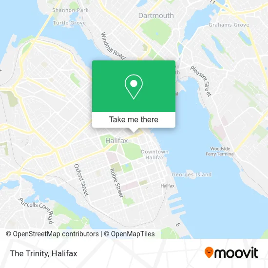 The Trinity map