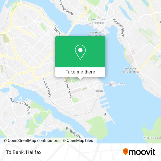Td Bank map