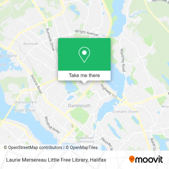 Laurie Mersereau Little Free Library map
