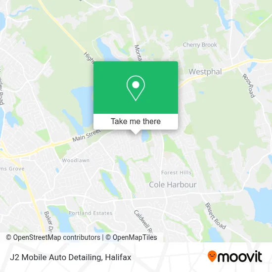J2 Mobile Auto Detailing map