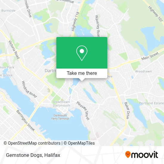 Gemstone Dogs map