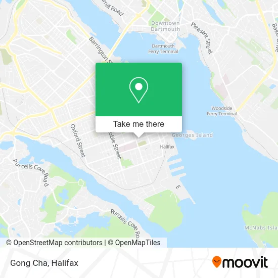 Gong Cha map