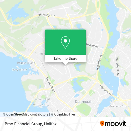 Bmo Financial Group map