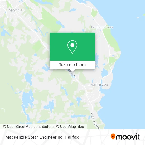 Mackenzie Solar Engineering map