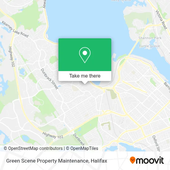 Green Scene Property Maintenance map